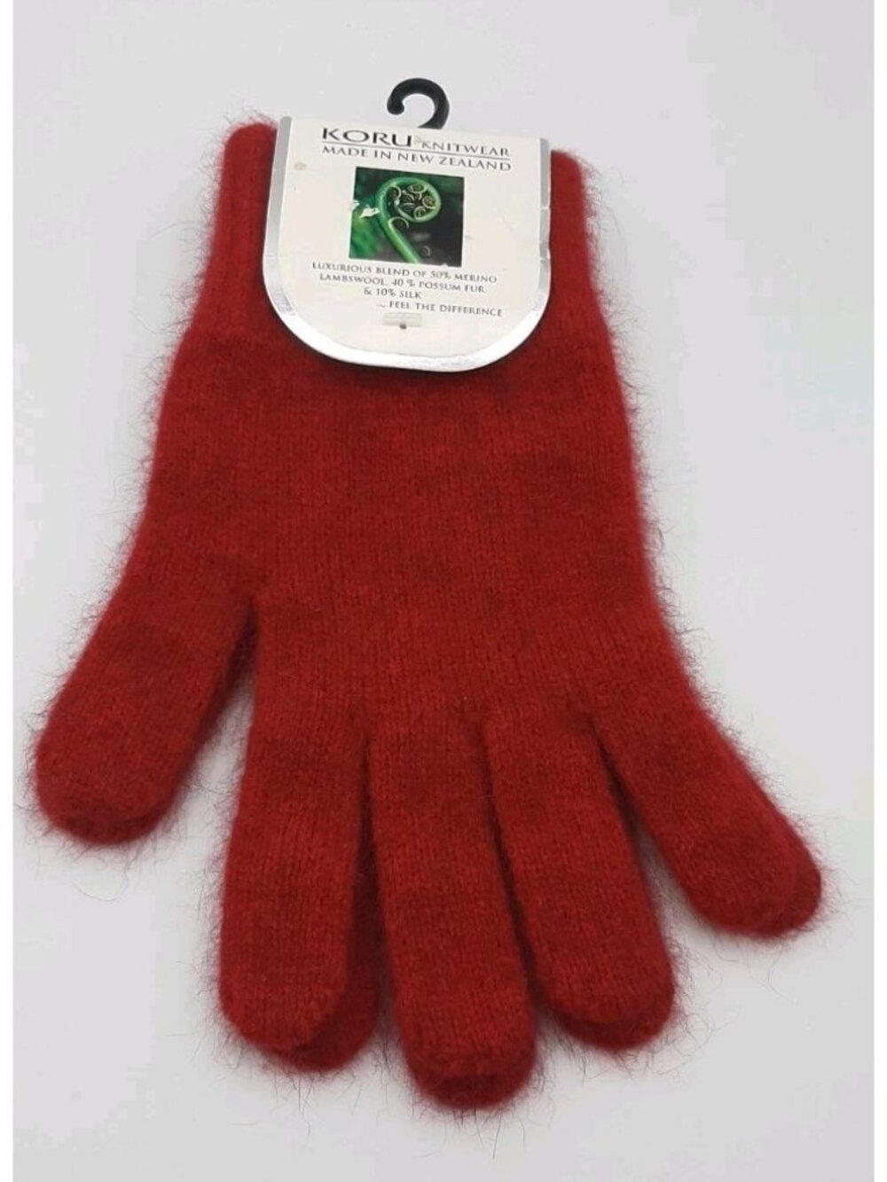 Genuine Possum Merino Wool Silk Blended Gloves NEW Size Medium New Zealand